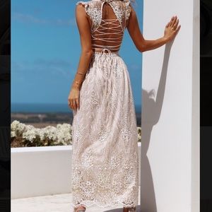 Embellished Maxi Dress